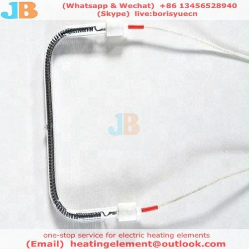 Infraraudonųjų spindulių kvarco šildytuvo elementas